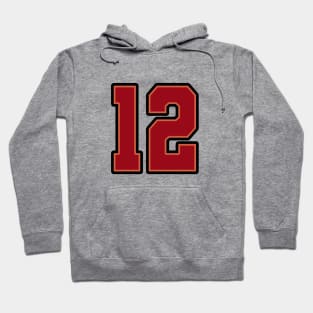 American Football no. 12 Hoodie